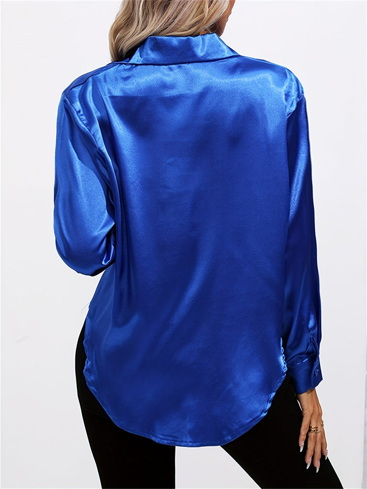 Athena | Elegant Long Sleeve Blouse