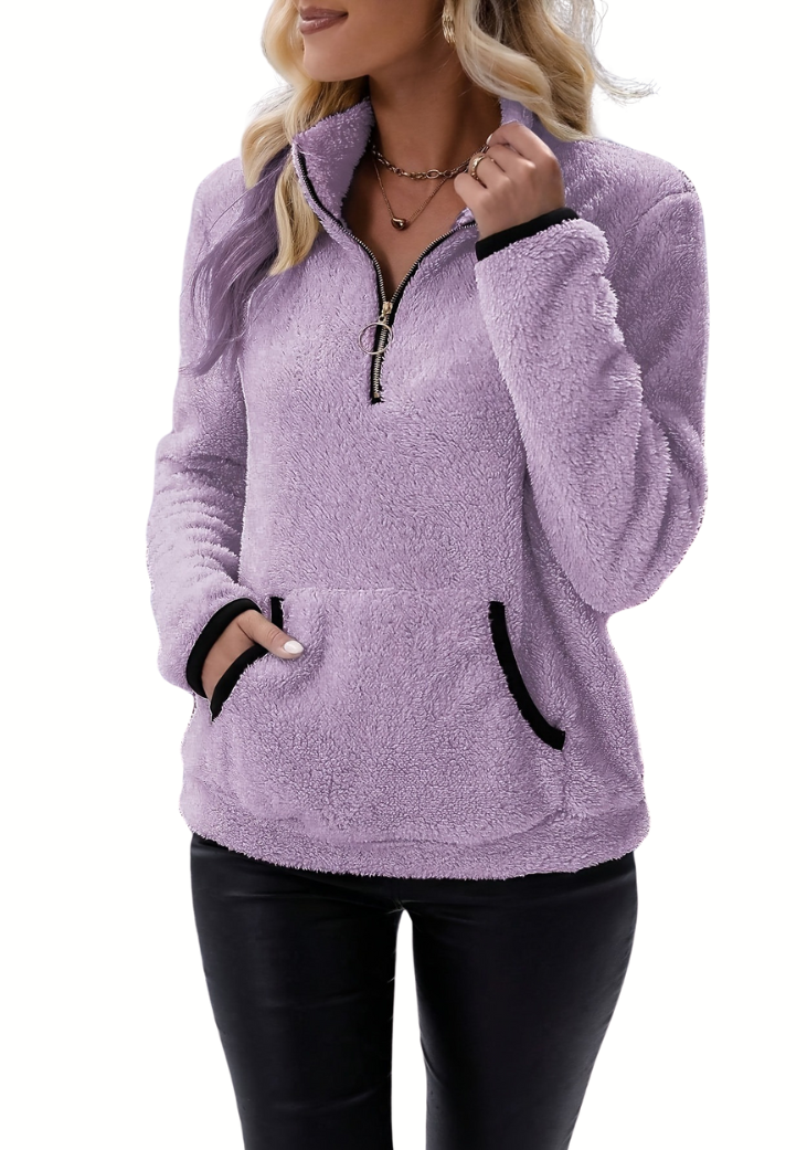 Rylee | Cozy Half-Zip Sweater