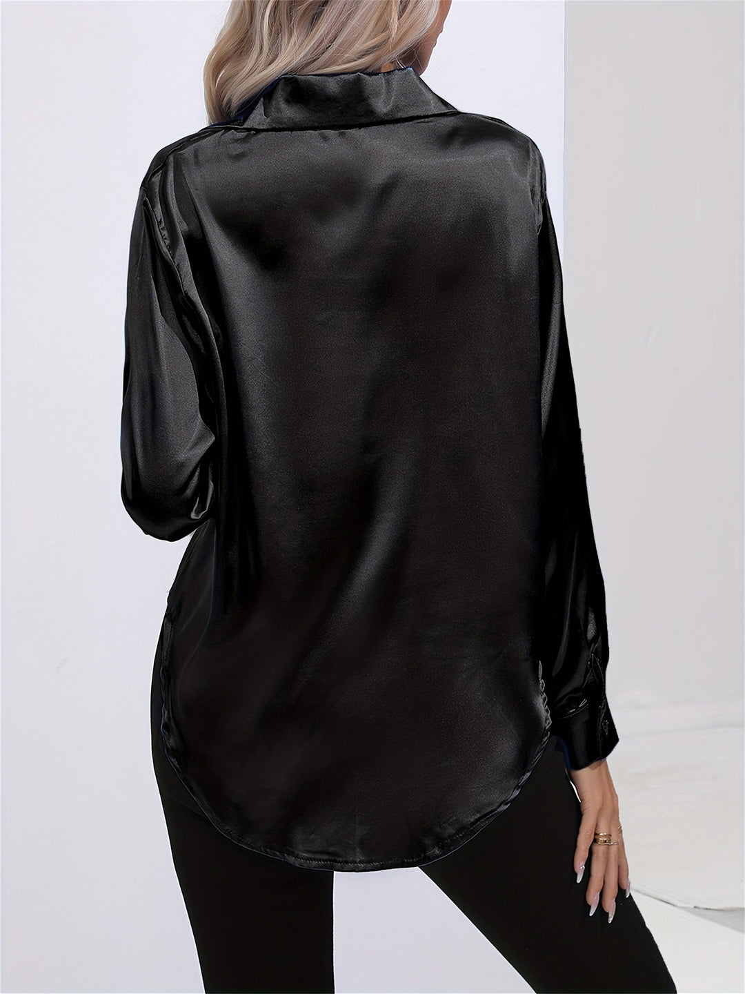 Athena | Elegant Long Sleeve Blouse