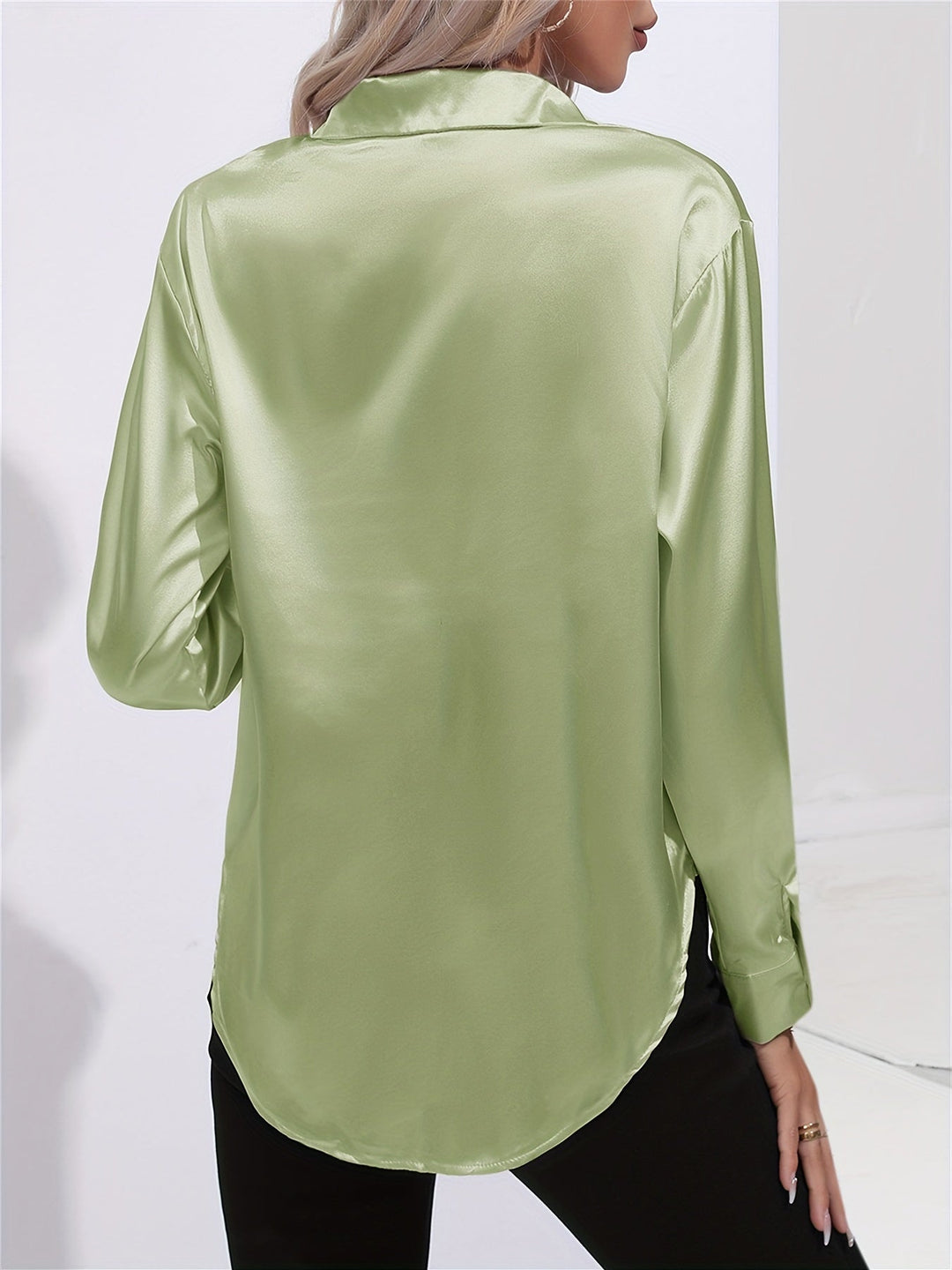 Athena | Elegant Long Sleeve Blouse