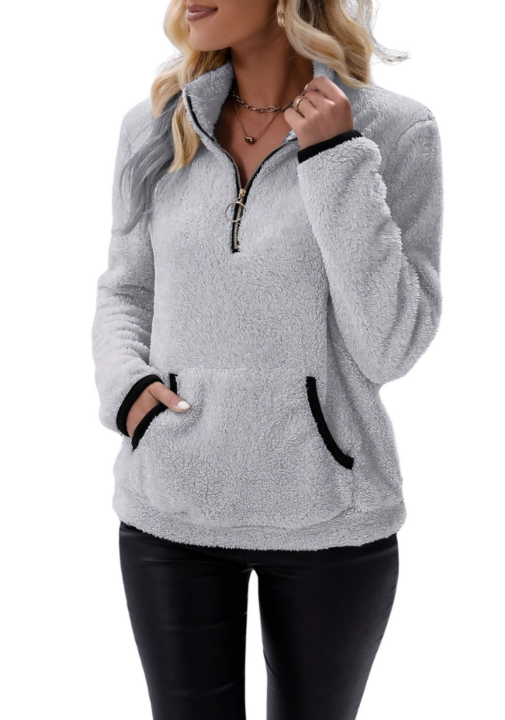 Rylee | Cozy Half-Zip Sweater