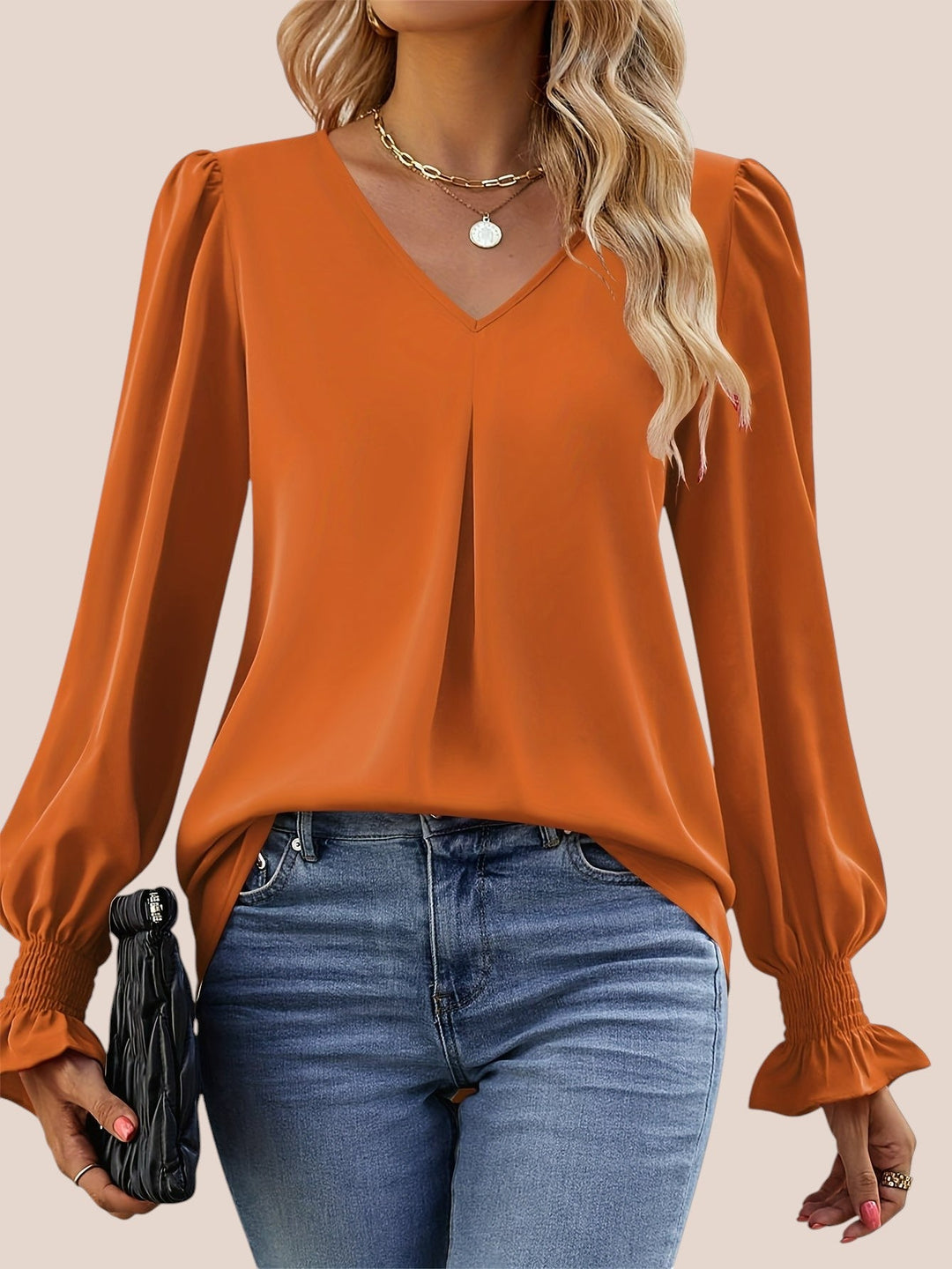 Everly | Elegant Autumn Blouse